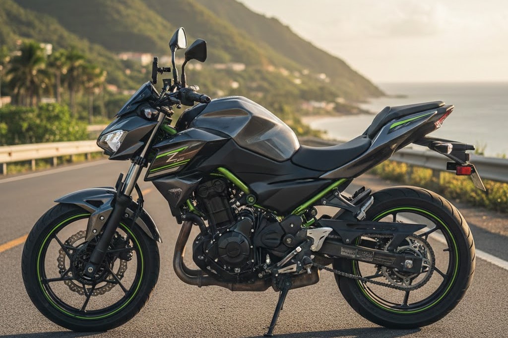 KAWASAKI Z400 帥氣側面全車照.jpg